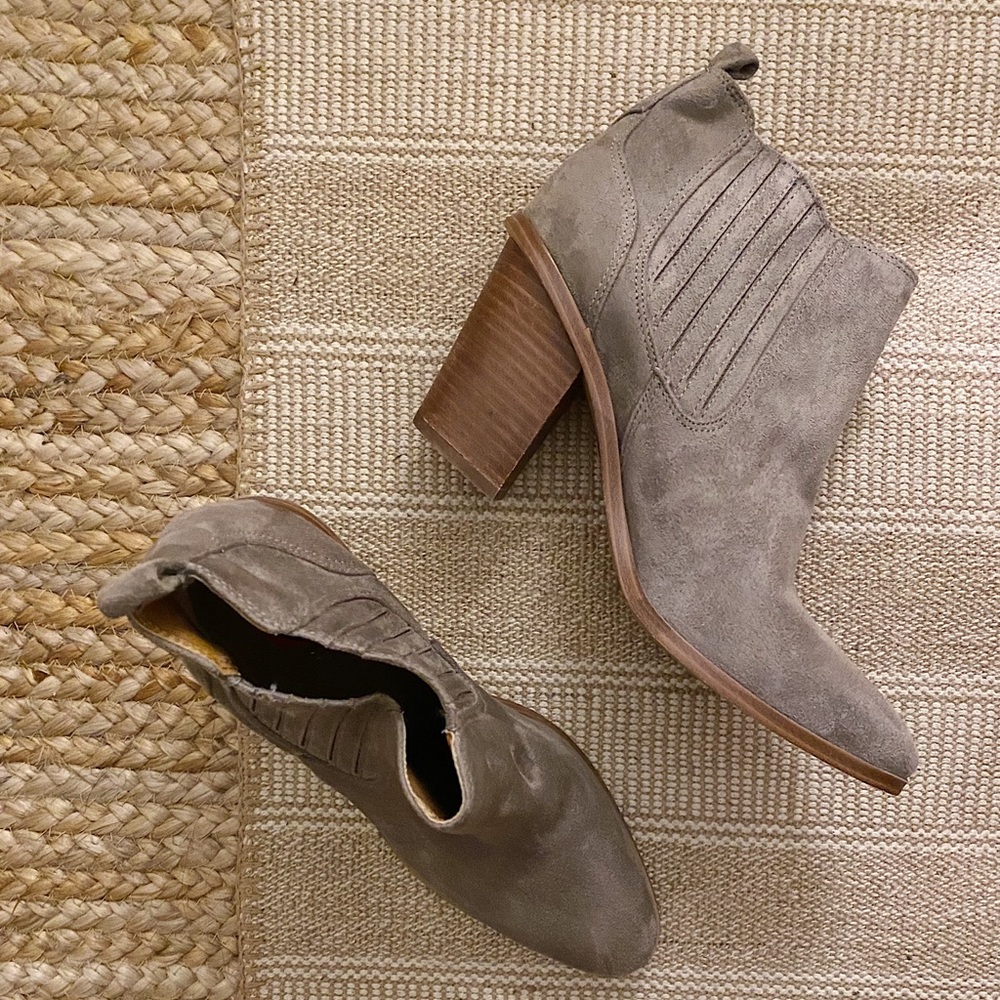 Nine West Block Heel Suede Bootie - image 2